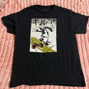Anime Graphic Black Tee